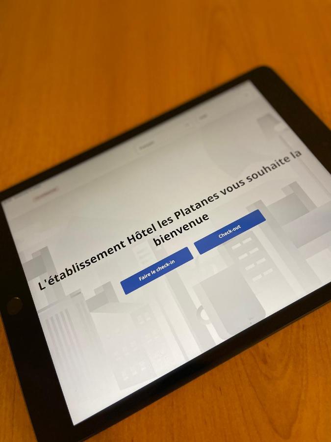 Contact Hotel Les Platanes Villeneuve Sur Lot Centre Екстериор снимка
